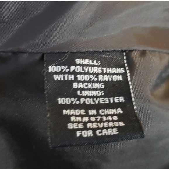 Faux leather jacket - Picture 7 of 8